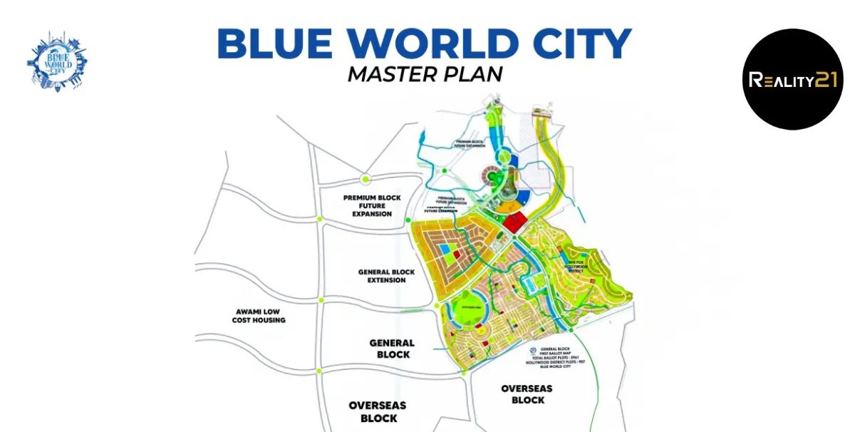 Blue world city Master plan