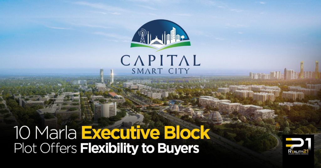 10 Marla Executive Block Capital Smart City Plot