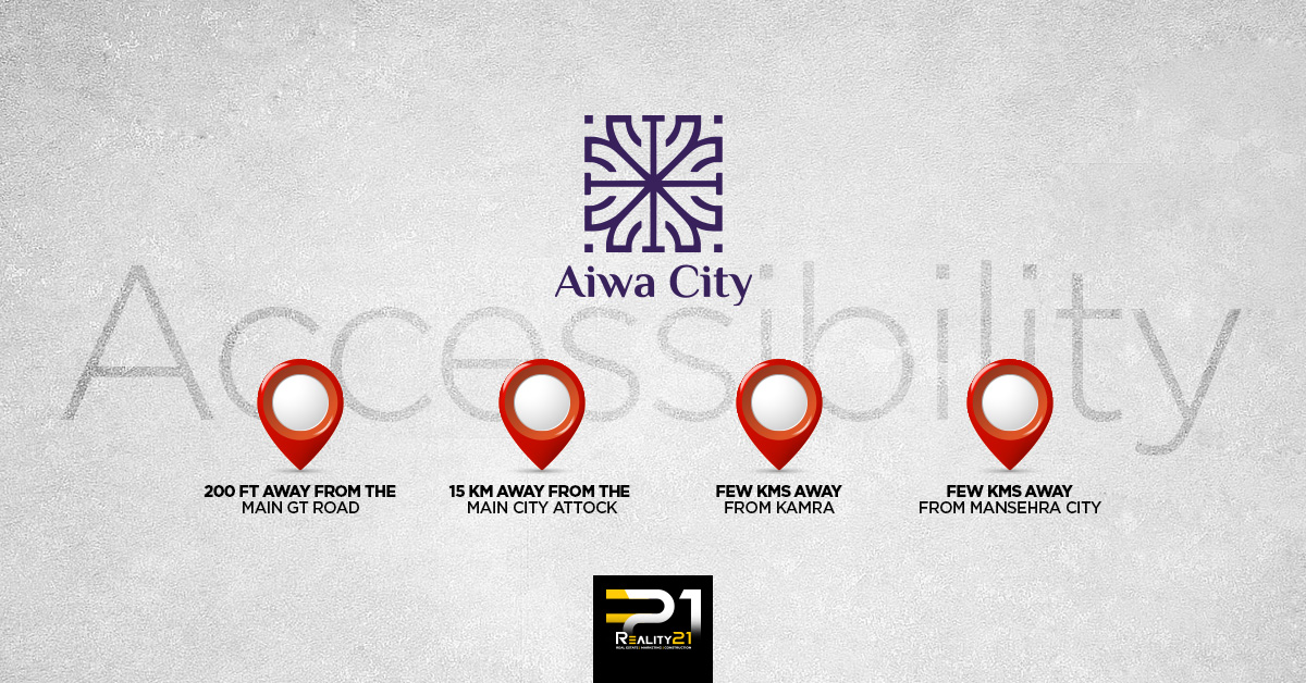 Aiwa City Attock reality 21 marketing